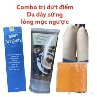 Combo men vi sinh tavida dành cho da dày sừng lông mọc ngược
