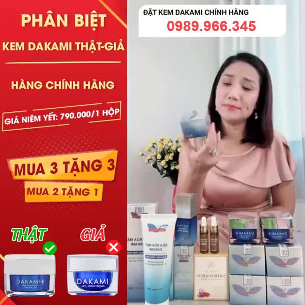 Kem Dakami II - Dưỡng trắng da, mờ nám, phục hồi da (30g) | BigBuy360 - bigbuy360.vn