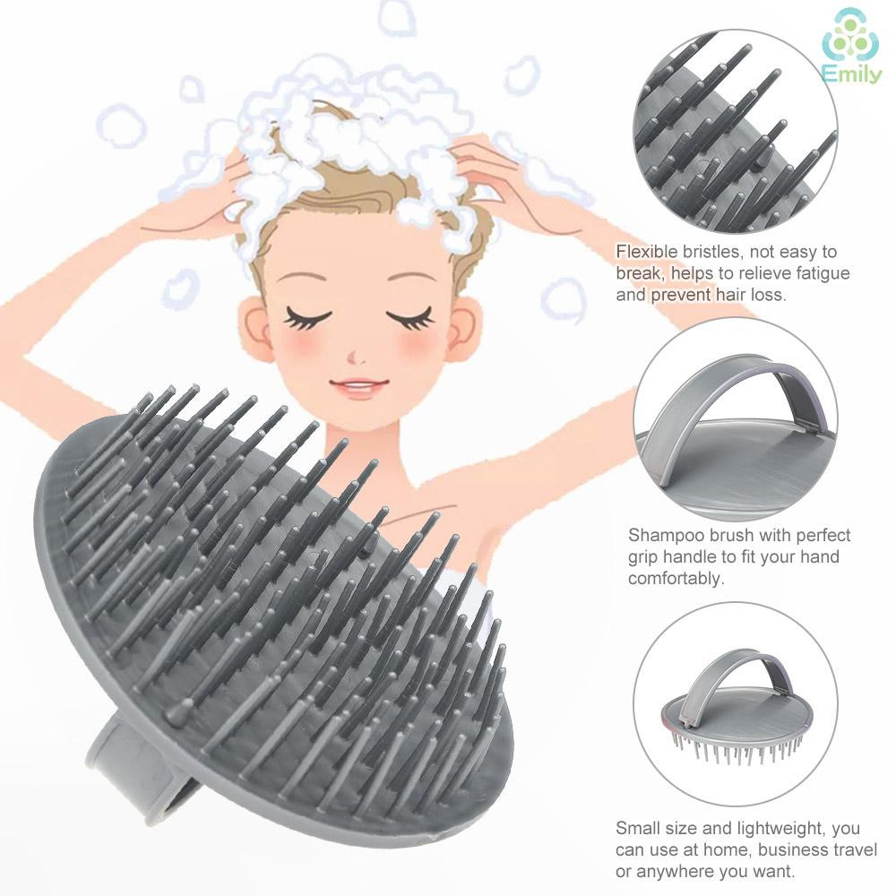 [Hàng mới về] Lược chải đầu mát xa chống gàu chống trượt khi tắm