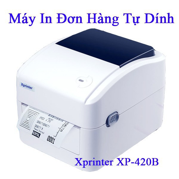 Máy in đơn hàng, in tem, in vận đơn TMĐT khổ 110mm Xprinter XP-420B | BigBuy360 - bigbuy360.vn
