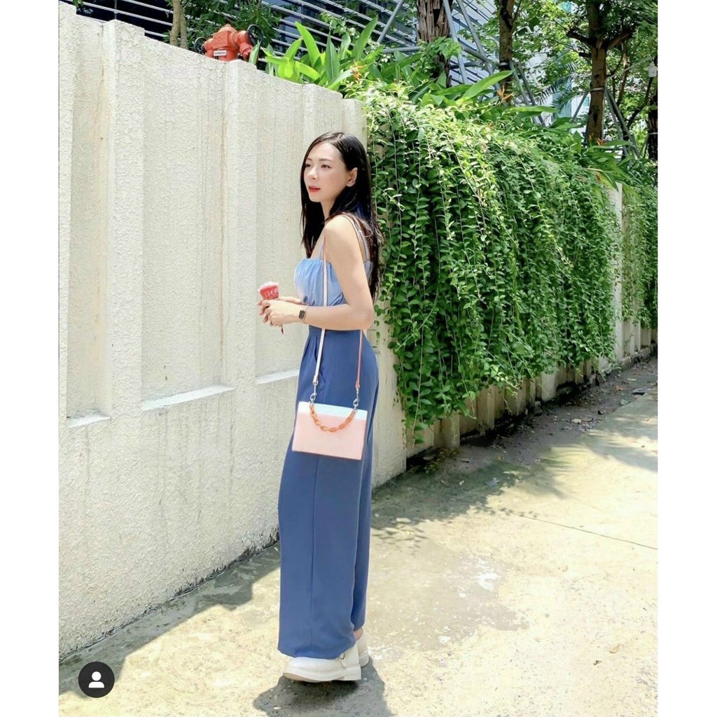 [Mẫu Mới] Sét Bộ Quần Dài Ống Rộng Áo Chạy Moccking Thời Trang Nữ Sam Closet Free Size 40-55kg