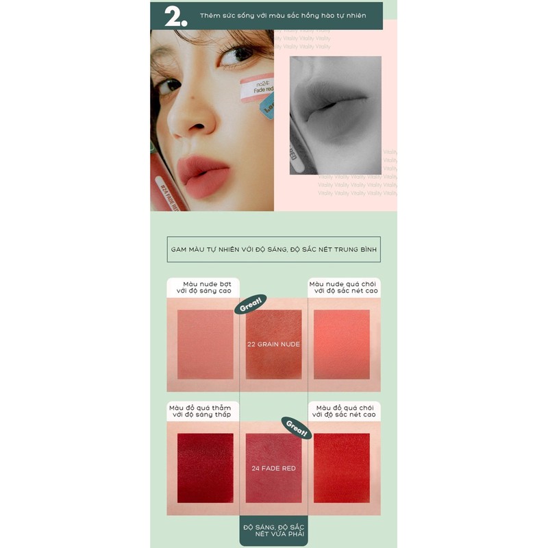 [Cam Kết Chính hãng] Son Kem Lì Siêu Mịn Romand Zero Velvet Tint