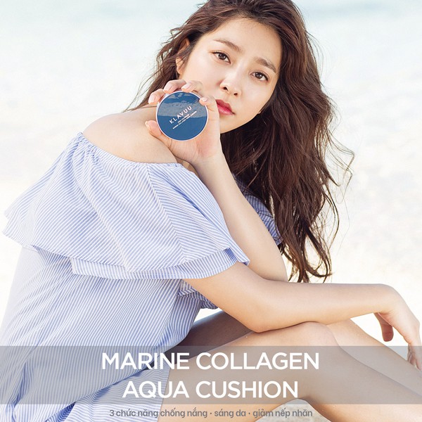 [Mã INCU50 giảm 50K đơn 299K] Phấn Nước KLAVUU Blue Pearlsation High Coverage Marine Collagen Aqua Cushion Spf50 PA+++ | WebRaoVat - webraovat.net.vn