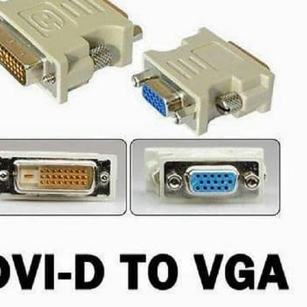 Đầu nối chuyển đổi giắc cắm DVI D 24+1 sang ổ cắm VGA 15pin ⎗ | BigBuy360 - bigbuy360.vn