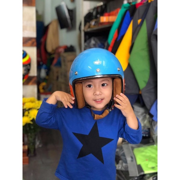 (Hàng chính hãng) Mũ bảo hiểm 3/4 Vintage Kraft Helmet Eros V2