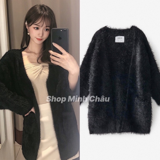 (Sẵn) Áo khoác cadigan Zarra Knit dư sịn