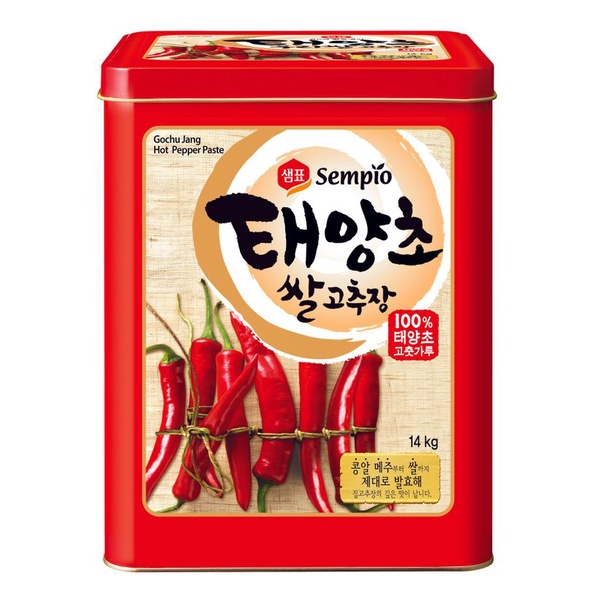 TƯƠNG ỚT GOCHUJANG SEMPIO THÙNG 14 KG