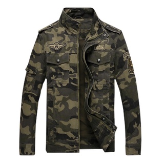 Áo khoác nam KaKi cổ trụ, phong cách quân đội, army, áo kaki nam [A002New]