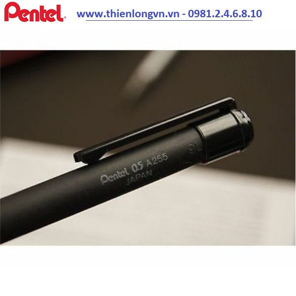 Bút chì kim bấm Nhật Bản Pentel A255 ngòi 0.5mm I Ruột chì C505 / 275S
