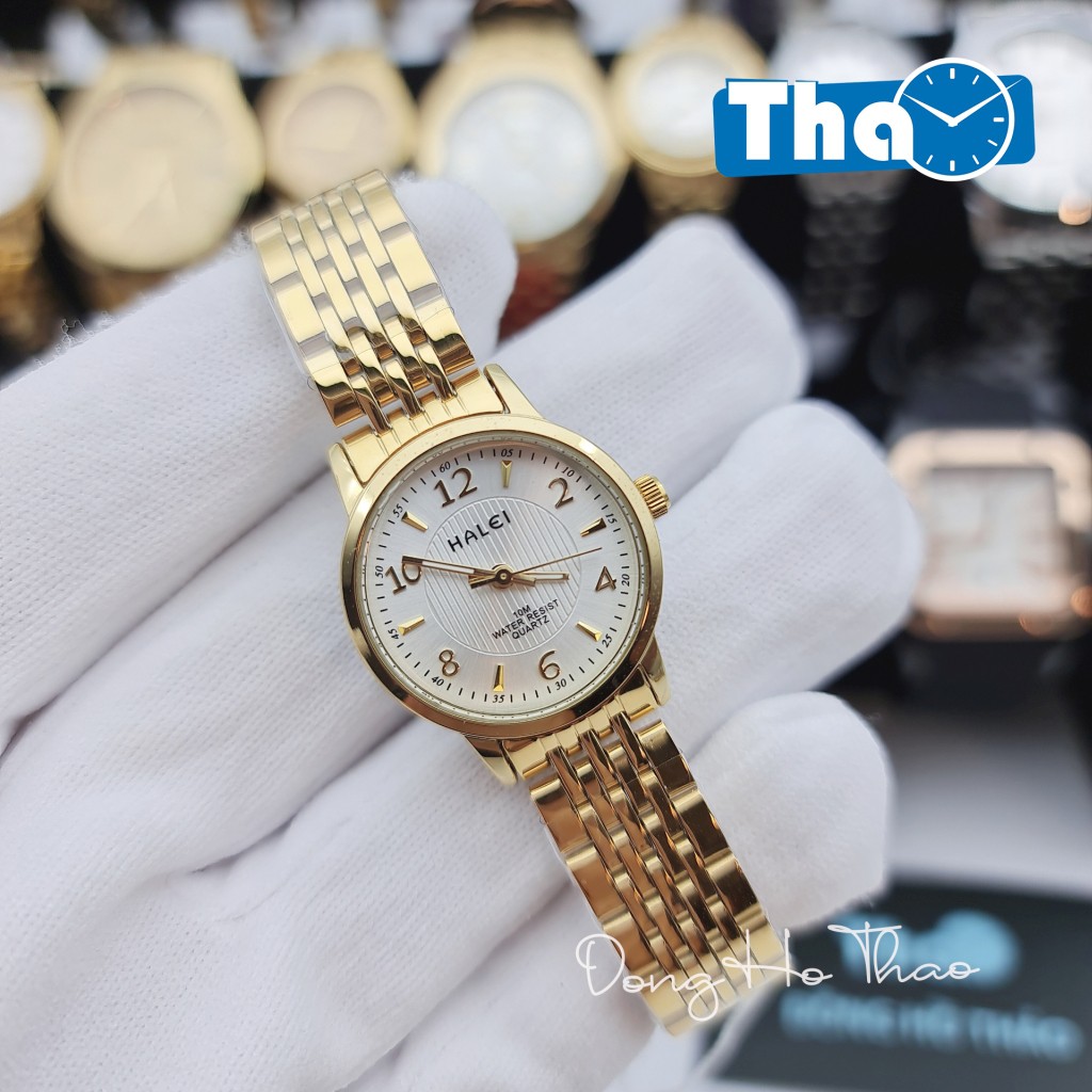Đồng Hồ Nữ Halei 484 Mặt Số Trẻ Trung Năng Động | BigBuy360 - bigbuy360.vn
