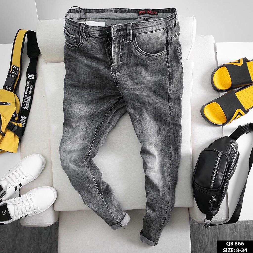 Quần Jean Nam 🔵 𝐅𝐑𝐄𝐄 𝐒𝐇𝐈𝐏 🔵 Quần Bò Nam - Jean Nam Rách Co Giãn Hàng Quảng Châu Thời Trang Hpfashion - Qjnhp01 | BigBuy360 - bigbuy360.vn