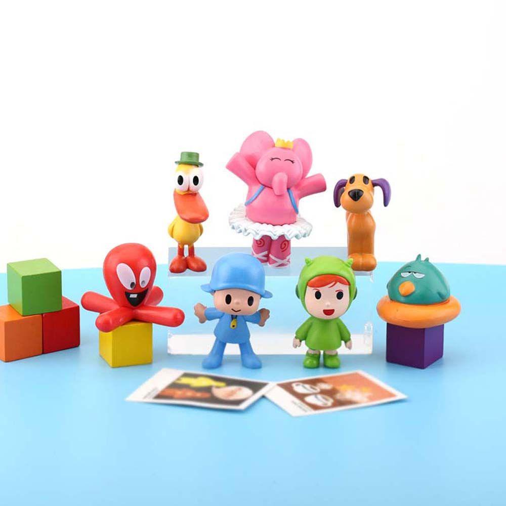 Mô Hình Đồ Chơi Nhân Vật DARNELL Pocoyo Bằng PVC Để Bàn Trang Trí