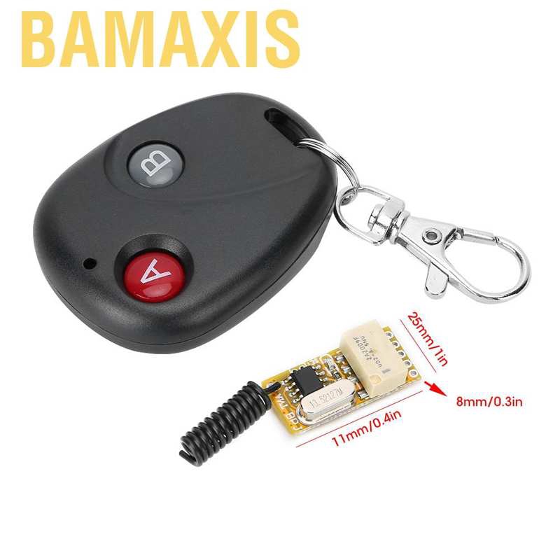 Công Tắc Điều Khiển Từ Xa Bamaxis Siêu Nhỏ 3.5v 3.7v 5v 9v 12v 24v