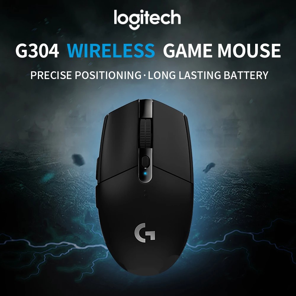 Chuột game không dây Logitech G304 Lightspeed, Hero Sensor max 12.000DPI