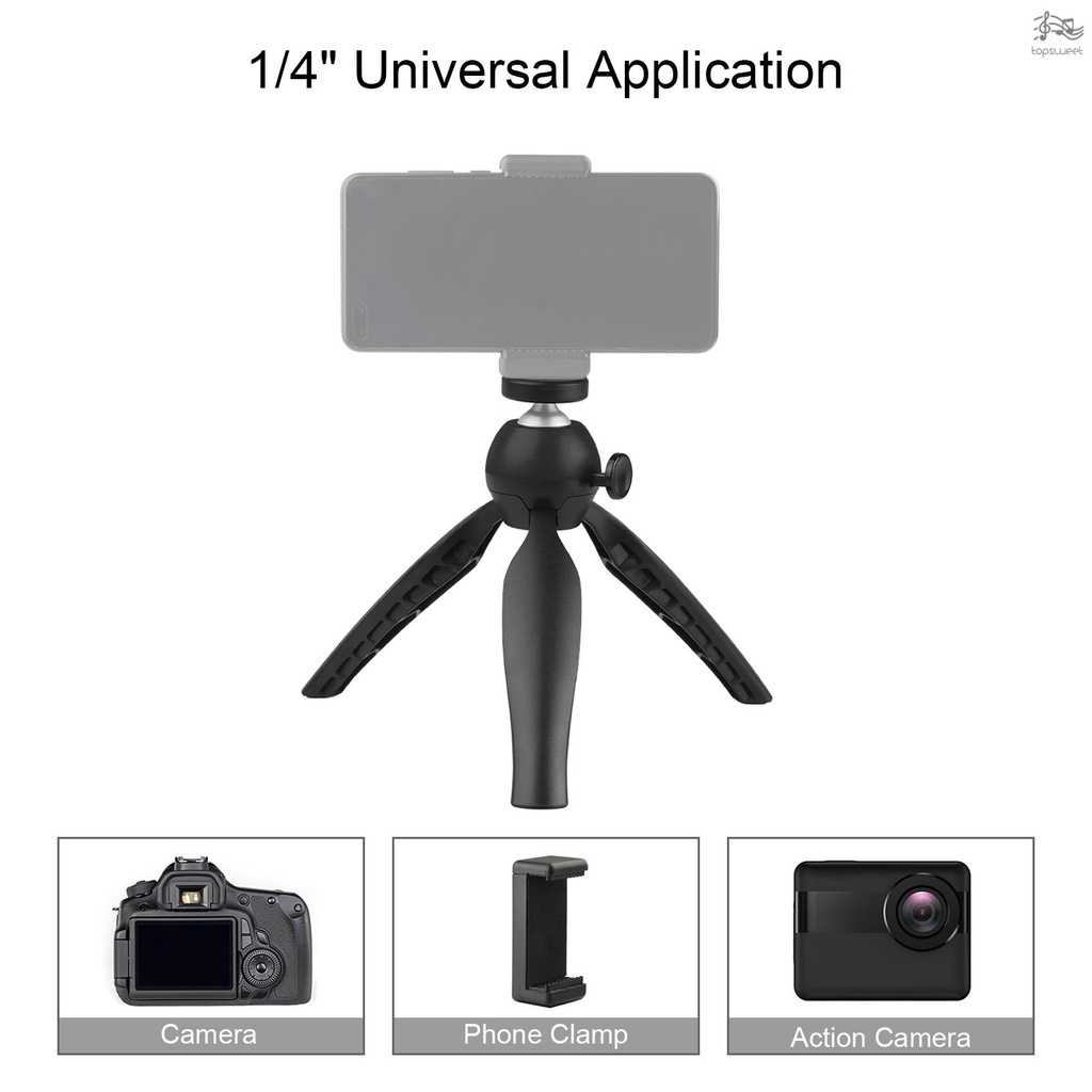 Giá Đỡ Ba Chân Kèm Đầu Bi Hỗ Trợ Quay Video Cho Máy Ảnh DSLR SLR / Điện Thoại | BigBuy360 - bigbuy360.vn