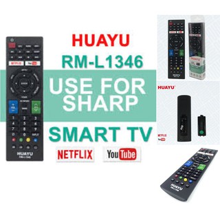 REMOTE ĐIỀU KHIỂN TIVI SHARP RM-L1346