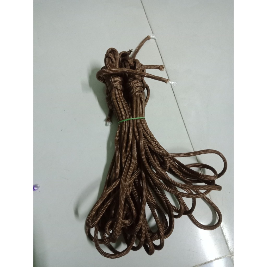bó 9m DÂY PARACORD đan vòng tay 4MM 7 LÕI (có 25 màu)