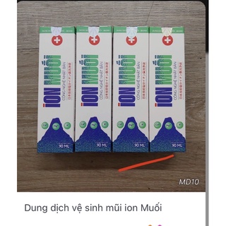 Dung dịch vệ sinh mũi ION MUỐi