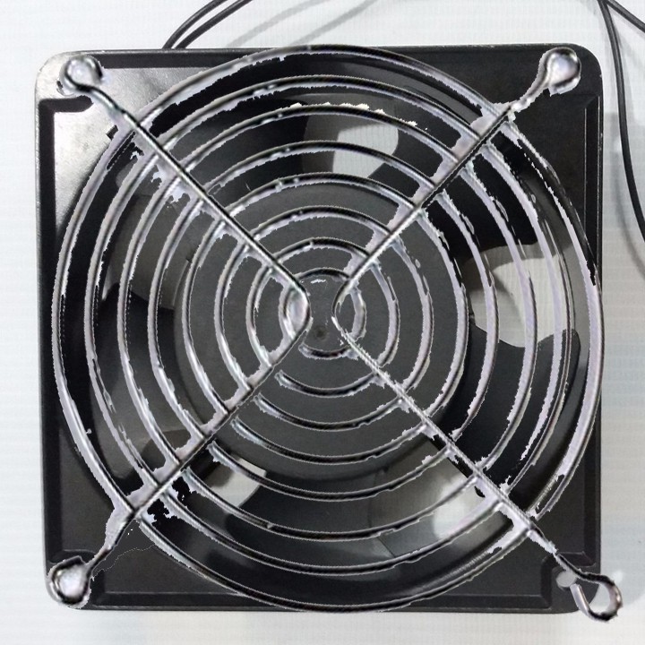 Quạt tản nhiệt có lưới SUNON 12x12 220V