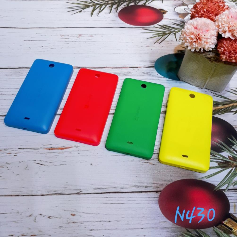 Phụ kiện điện thoại - Vỏ nắp lưng LUMIA NOKI N430 - Lumia Noki N430 - Vỏ nắp lưng