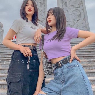 👉 ÁO CROPTOP ONLY 3 MÀU VÀNG TRẮNG TÍM HOT CHẤT ĐẸP - ÁO LAPTOP