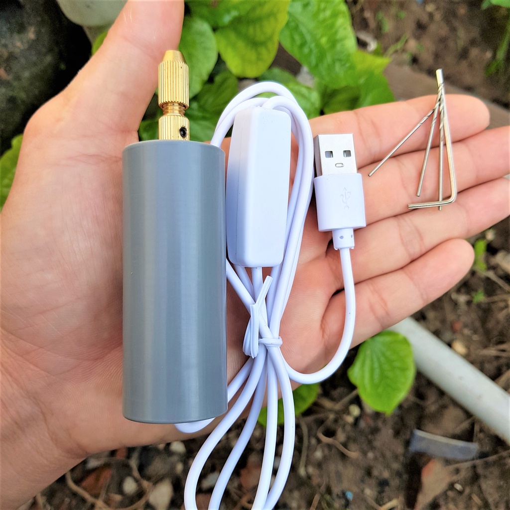 Máy khoan điện tử mini cầm tay dùng nguồn usb