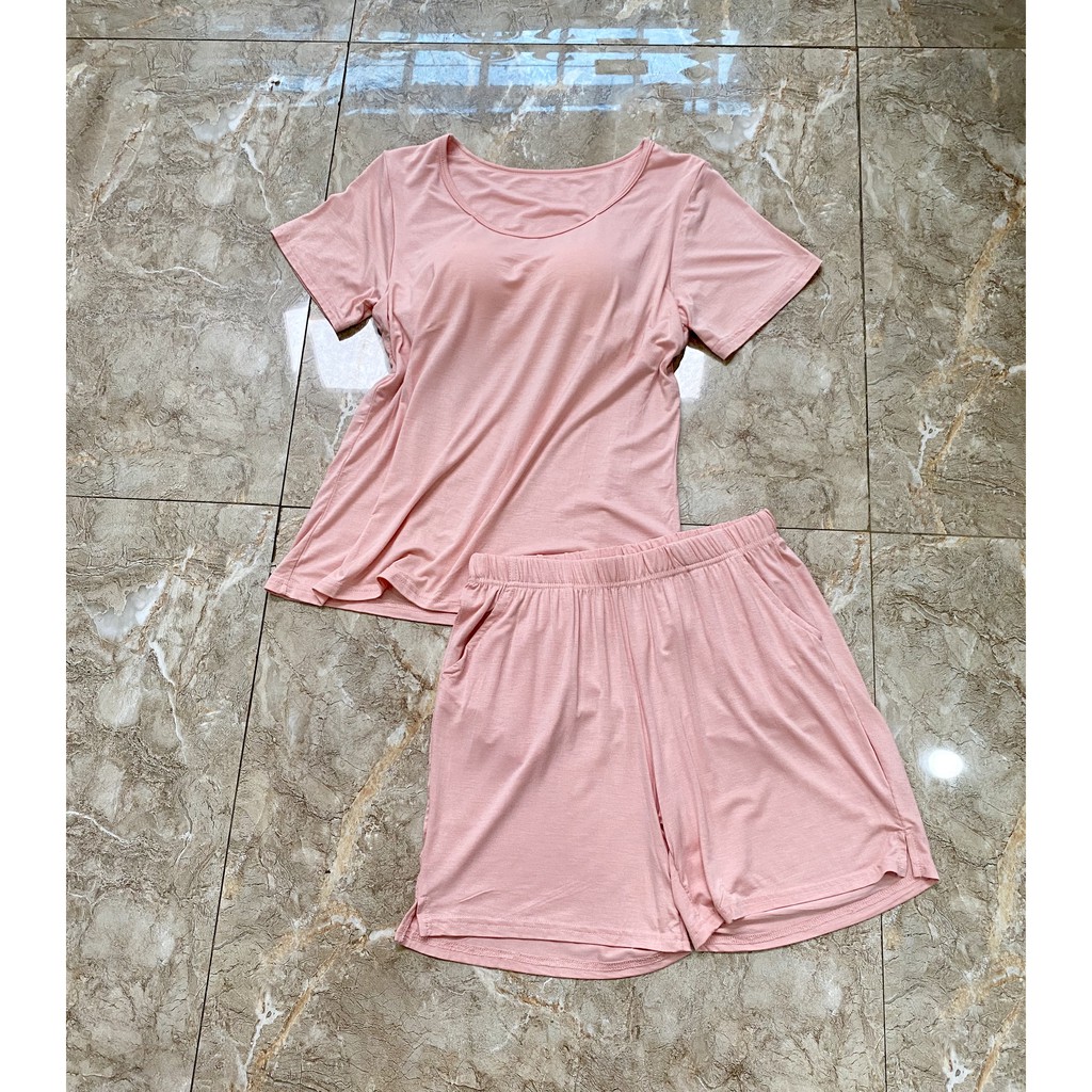 BỘ CỘC CÓ BRA CHẤT MODAL MỀM MỊN SIÊU MÁT💖 4 Màu 💖 | BigBuy360 - bigbuy360.vn