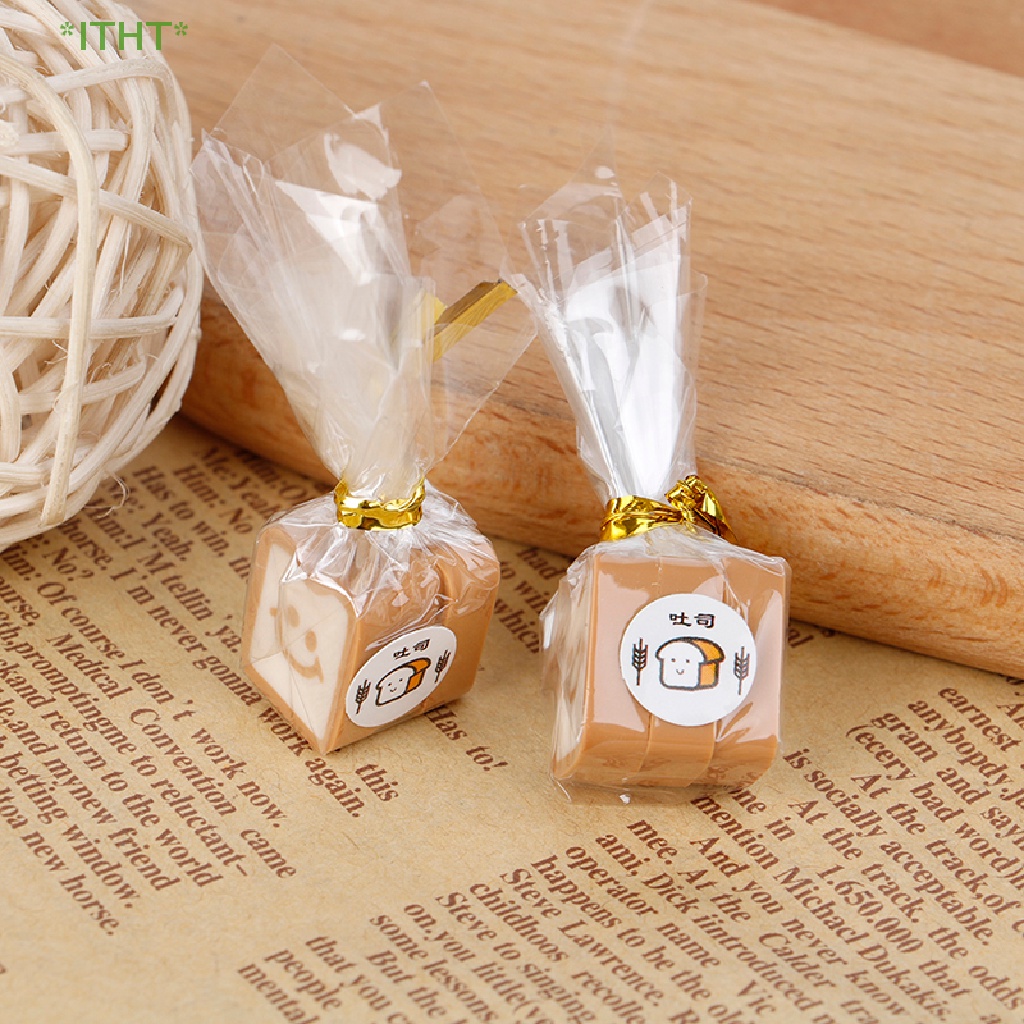 Mô Hình Bánh Mì Sandwich Tỉ Lệ 1 / 12 Trang Trí Nhà Búp Bê Mới