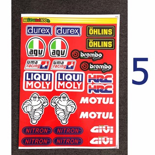 Tem Dán Xe Máy , Đề Can , Logo [ 1 tấm ]
