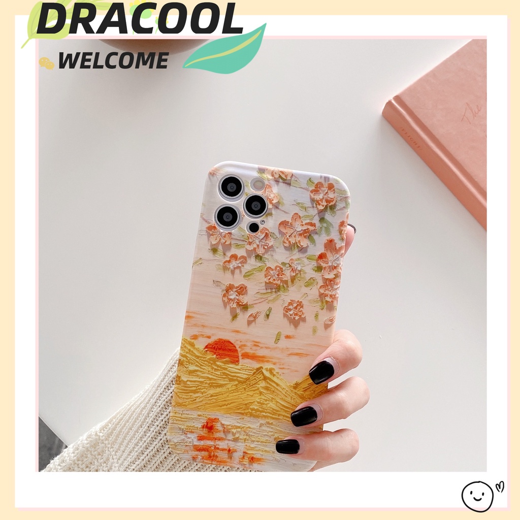 Ốp Điện Thoại In Hình Tranh Phong Cảnh Cho Iphone 11 12 Pro MAX 7 8 Plus XS MAX XR SE2020