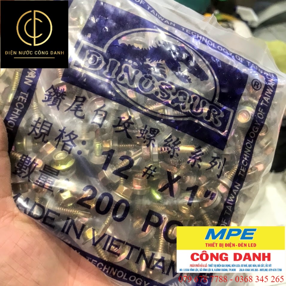 Bịch vít bắn tôn Chữ D