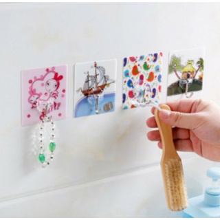 Combo 10 móc dán tường chịu lực, móc dán chịu lực