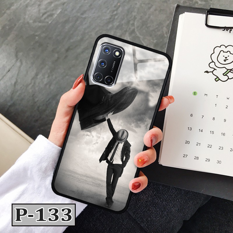 Ốp Oppo A52/ A92 - lưng kính in hình 3D