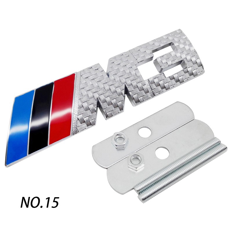 Miếng dán bằng kim loại chữ M3 M5 cho xe hơi BMW F30 330i 530i 525i E93 E63 E65 E38 E39 E34 | BigBuy360 - bigbuy360.vn