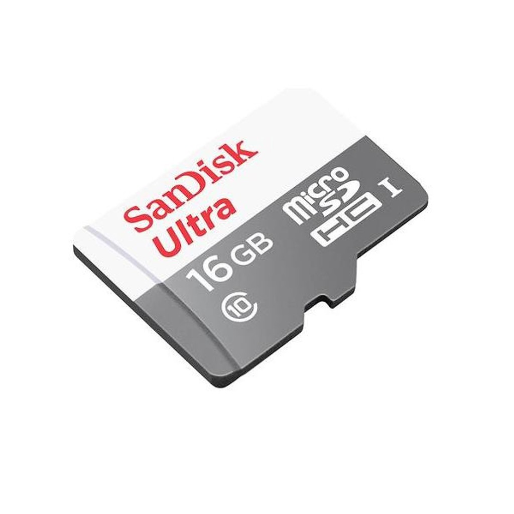 Thẻ nhớ Micro SD 16Gb Sandisk class 10 (80MB)