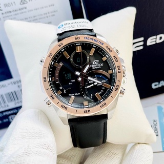 Đồng hồ nam dây da Casio Edifice ECB 900GL 1B