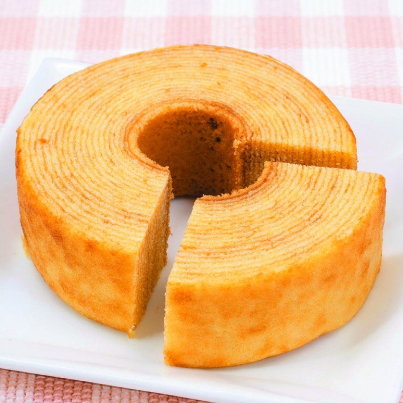 (2 loại) Bánh ngọt cuộn mnini Baumkuchen 83g