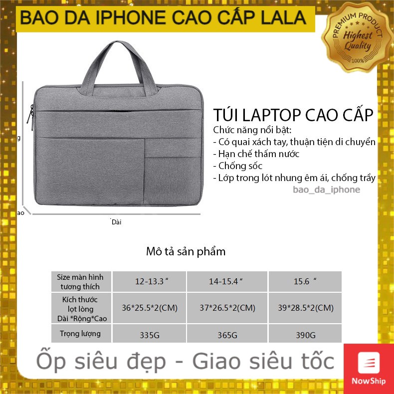 Túi Đựng Macbook Laptop / Túi Chống Sốc Laptop Macbook Air Pro Retina 11 12 13 14 15 15.6 inch | BigBuy360 - bigbuy360.vn