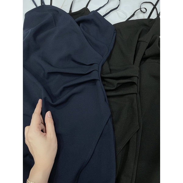 Đầm maxi xẻ vạt xuất dư xịn