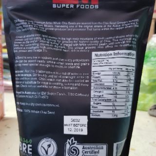 Hạt chia đen - 500gr