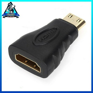 Bộ chuyển đổi HDMI Nữ sang Mini HDMI Nam Đầu nối tấm vàng Bộ chuyển đổi HDMI nhỏ