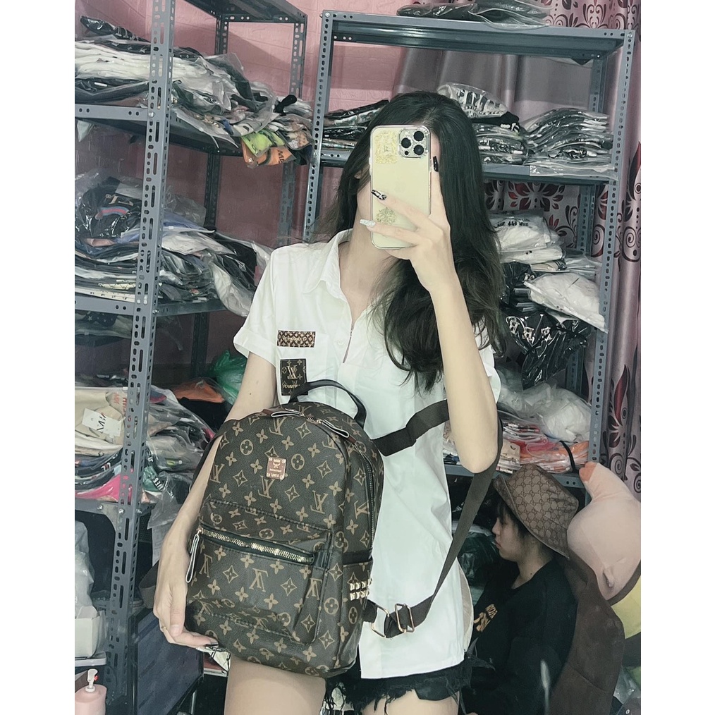 Sơ Mi Tay Lỡ Hình Form Rộng LV Dày Mịn Thoáng Mát Thiết Kế Thời Trang Kiểu Dáng Năng Động Trẻ Trung