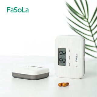 Hộp thuốc hẹn giờ dành cho người hay quên FASOLA FSLYF-017 (4 ngăn)