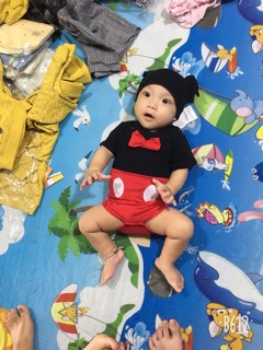 Body kèm mũ cho bé