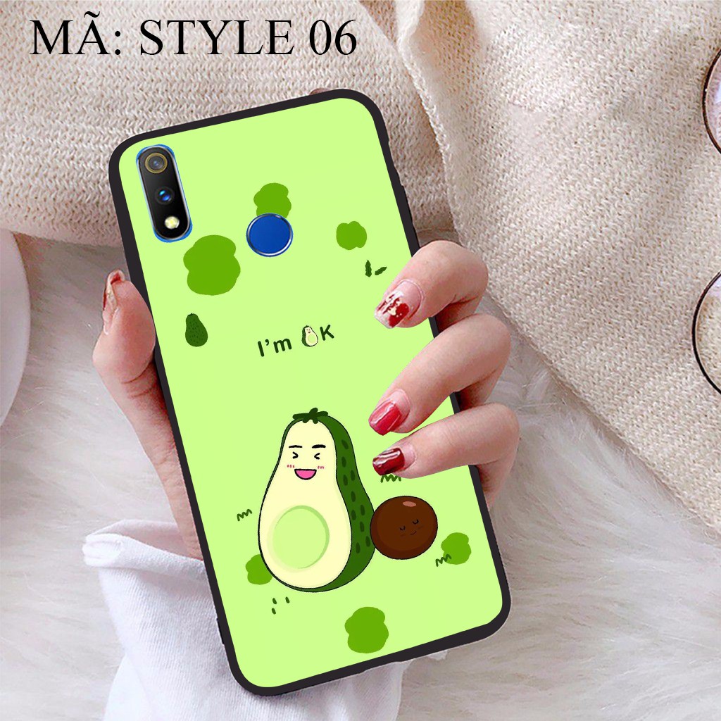 Ốp lưng Realme 3 Pro viền dẻo TPU BST Phong Cách Trẻ Trung