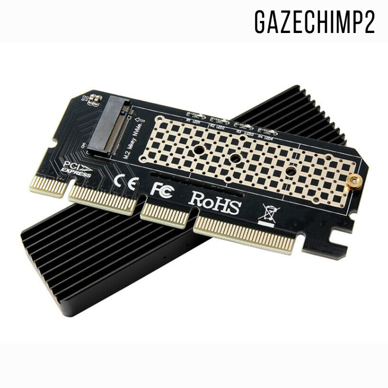 Bộ Chuyển Đổi Pci Express 2280 Size M.2 Nvme Ssd Sang Pcie Express 3.0 X4 X8 X16