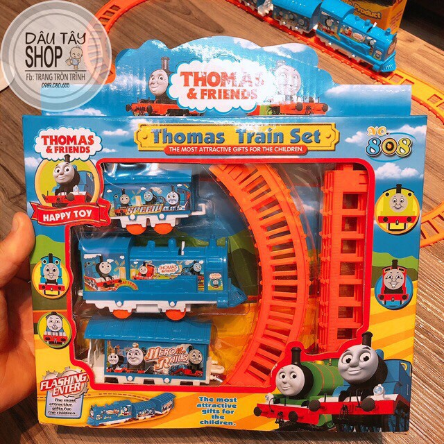 WYE LSDF trục tuyến đường ray tàu hoả thomas 3 toa mini ( ảnh&clip thật ) 18 64