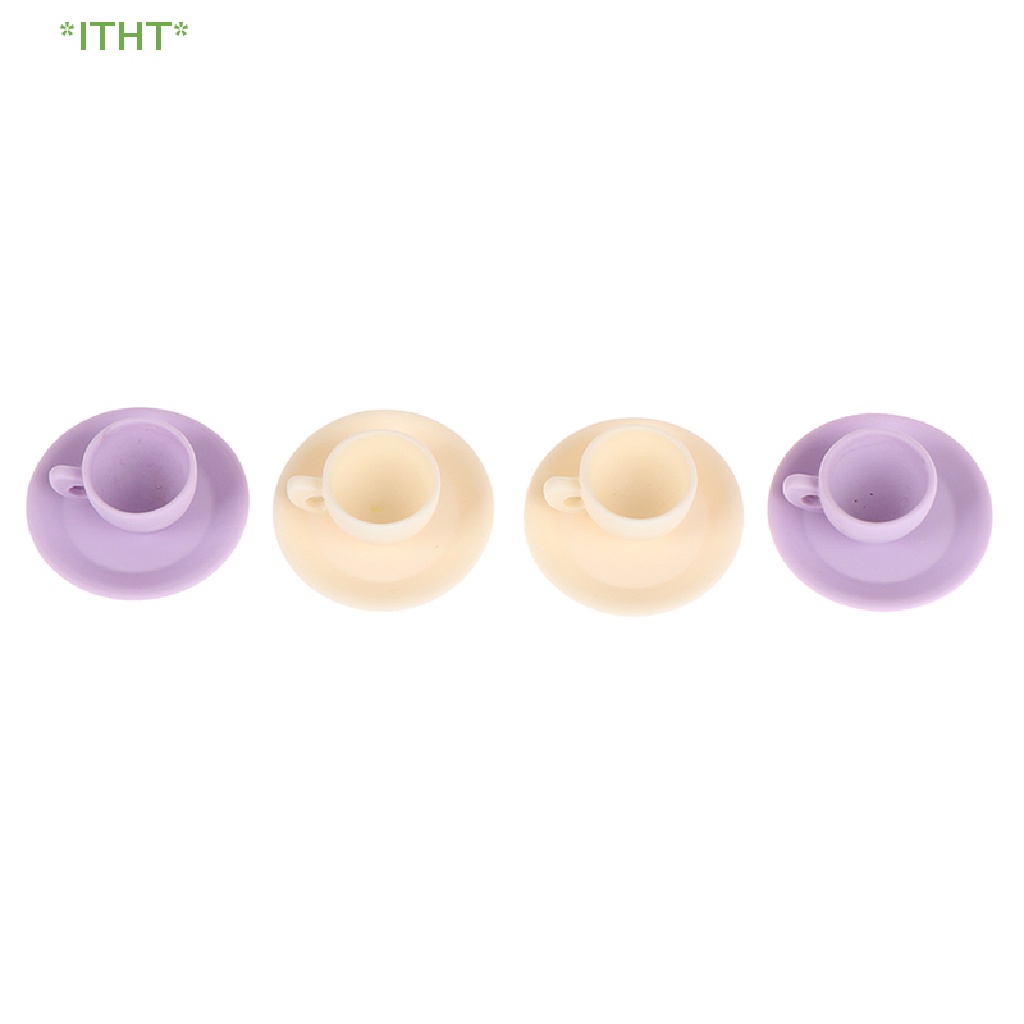 Set 2 Ly Cà Phê Mini Xinh Xắn Cho Nhà Búp Bê Mới