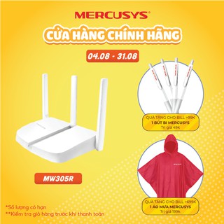 Bộ Phát Wifi Mercusys MW305R Chuẩn N 300Mbps