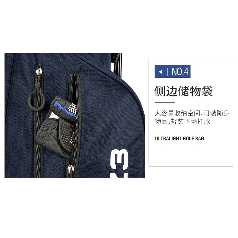 TÚI GẬY GOLF FULLSET CHỐNG NƯỚC CÓ CHÂN CHỐNG - PGM QB074 LIGHTWEIGHT WATERPROOF STAND GOLF BAG